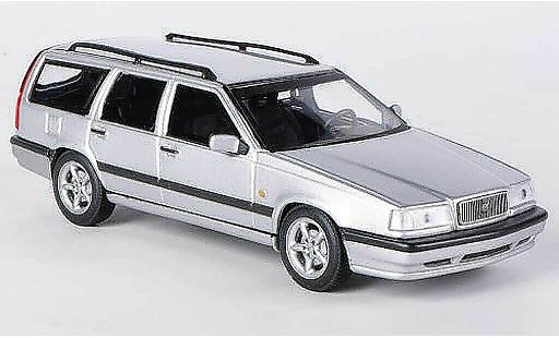 Volvo 850 Estate 1/43 Minichamps Familiar gris 1996 coche miniatura