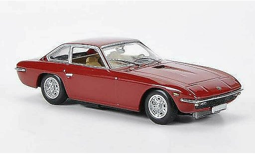 Lamborghini Islero Base 1/43 Minichamps rojo 1968 coche miniatura