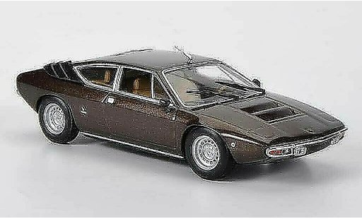 Lamborghini Urraco Base 1/43 Minichamps marron 1972 coche miniatura