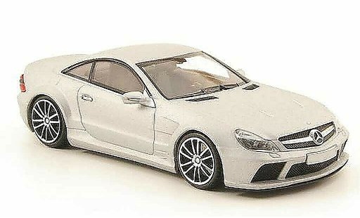 Mercedes B 65 1/43 Minichamps AMG negro Series (R230) mategris 2009 coche miniatura
