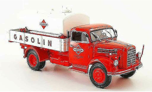 Borgward B4500 plateau 1/43 Minichamps plataforma Gasolin avec Tankaufsatz 1954 coche miniatura