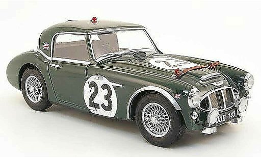 Austin Healey 3000 course 1/18 Kyosho no.23 24h le mans 1960 coche miniatura
