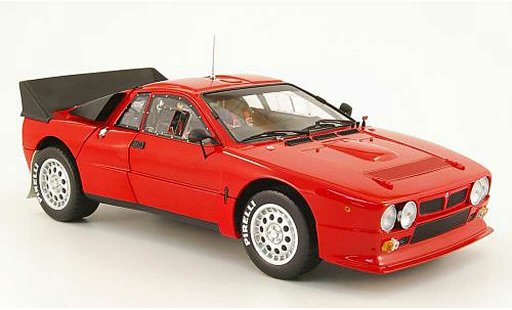 Lancia 037 Rally 1/18 Kyosho rallye rojo coche miniatura