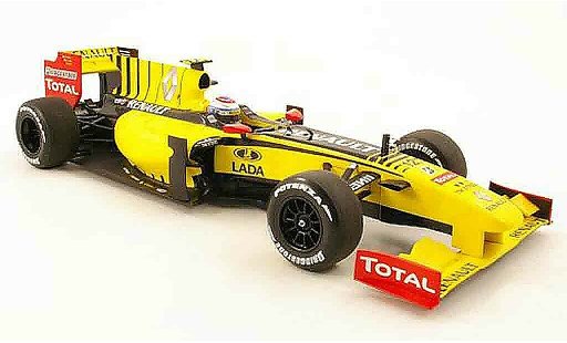 Renault F1 2010 1/18 Minichamps team no.12 showcar coche miniatura