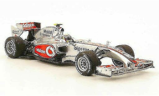 Mercedes F1 2010 1/43 Minichamps McLaren No.2 Vodafone L.Hamilton Showcar coche miniatura