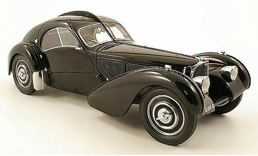 Bugatti 57 Atlantic 1/18 Neo SC noir 1938 coche miniatura