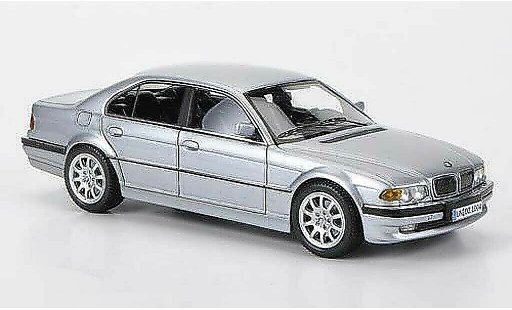 Bmw 740 E38 1/43 Neo i gris 2000 coche miniatura