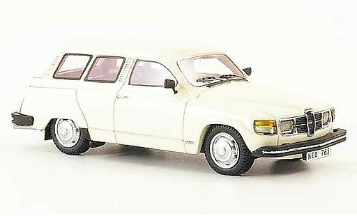 Saab 95 GL 1/43 Neo creme blanco 1979 coche miniatura