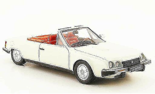 Citroen CX Cabriolet 1/43 Neo orphee blanco 1983 coche miniatura