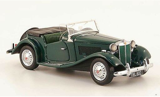 MG TD MkII 1/43 Neo verde RHD 1950 coche miniatura