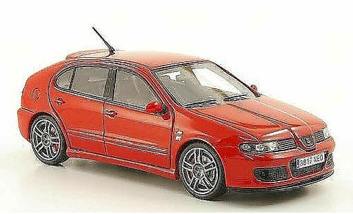 Seat Leon Cupra 1/43 Neo MK1 R rojo 2003 coche miniatura