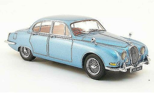 Jaguar S-Type Base 1/43 Neo 3.4 azul 1965 coche miniatura