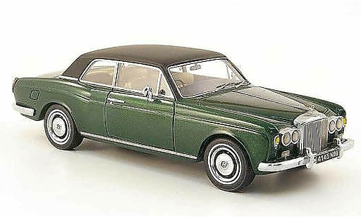 Bentley Corniche coupe 1/43 Neo verde/negro 1971 coche miniatura