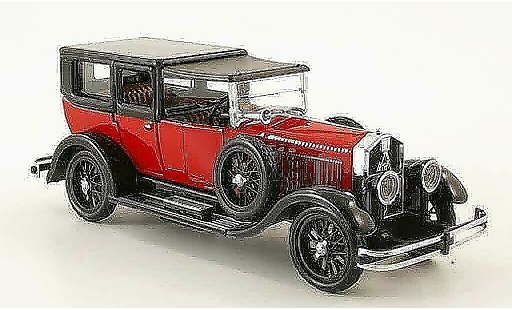 Isotta 8A Limousine 1/43 Rio Fraschini Limusina rojo negro cerrado 1924 coche miniatura