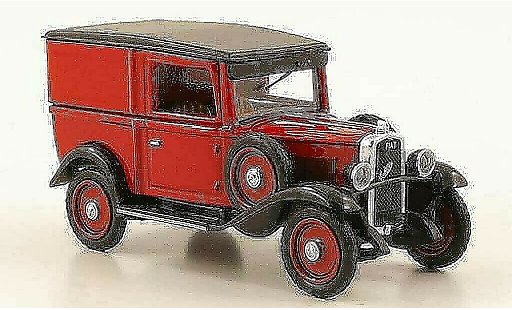 Fiat 508 Furgone 1/43 Rio Balilla Autocarro rojo/negro 1935 coche miniatura