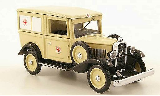 Fiat 508 Ambulanza 1/43 Rio Balilla Ambulanciaa Croce Rossa Italiana RTW 1935 coche miniatura