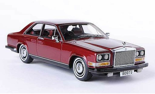 Rolls Royce Camargue Base 1/43 Neo rojo RHD 1975 coche miniatura