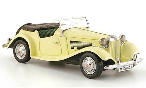MG TD MkII 1/43 Neo Mark II beige LHD limitada edition 1950 coche miniatura