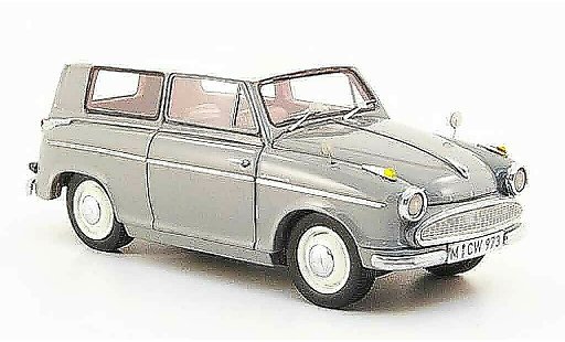 Lloyd Alexander Kombi 1/43 Neo Familiar gris blanco 1957 coche miniatura