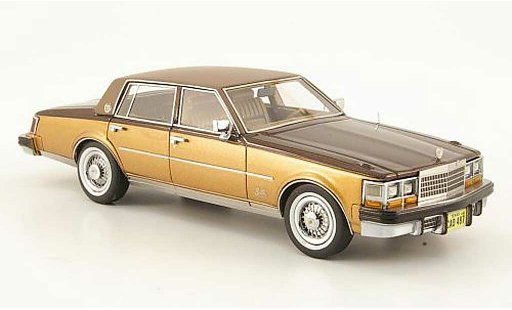 Cadillac Seville Elegante 1/43 Neo 1978 Mk I marron/gold coche miniatura