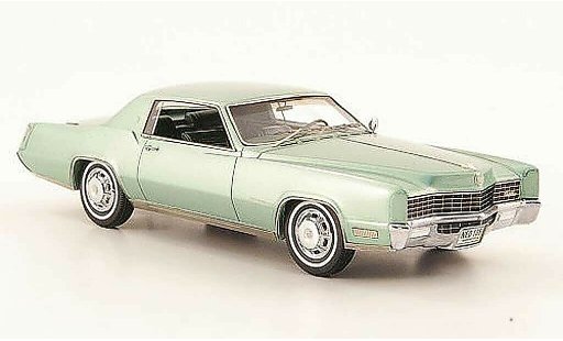 Cadillac Eldorado Coupe 1/43 Neo verde 1967 coche miniatura