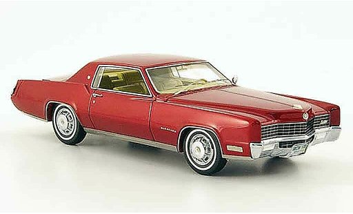 Cadillac Eldorado Coupe 1/43 Neo rojo edition liavecee 500 1967 coche miniatura