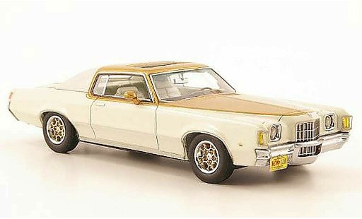 Pontiac Grand Prix Hurst SSJ 1/43 American Excellence gold/blanco lim. Aufl. 500 1972 coche miniatura