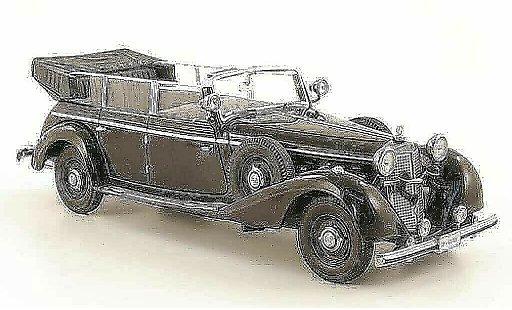 Mercedes 770 Cabriolet 1/43 Signature Descapotable negro 1938 coche miniatura