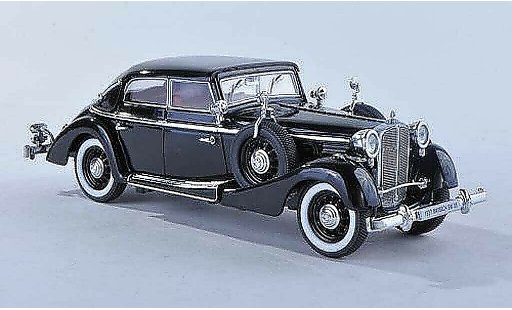 Maybach SW SW38 1/43 Signature 38 cabriolet Spohn negro 4-portes 1937 coche miniatura