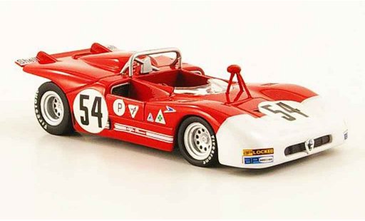 Alfa Romeo 33.3 prototipo 1/43 M4 1971 no.54 brands hatch coche miniatura
