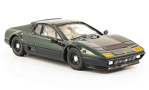 Ferrari 512 Coupe 1/43 Best verde negro 1976 coche miniatura