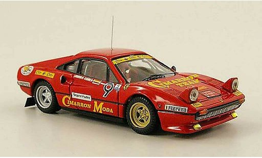 Ferrari 308 GTB 1/43 Best No.9 Cimarron Team Rally Spanien 1985 coche miniatura