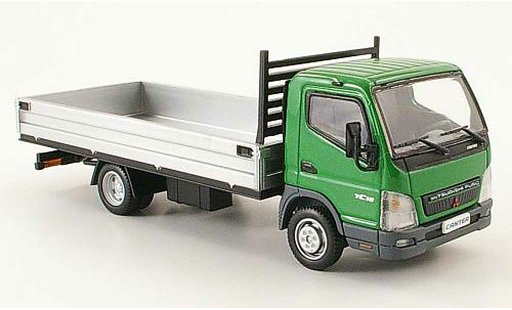 Mitsubishi Fuso Canter 1/43 Hachette plataforma verde coche miniatura