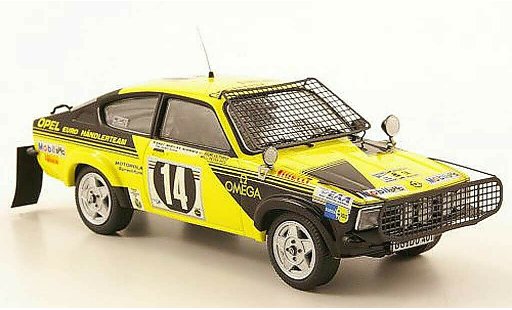 Opel Kadett C C 1/43 Schuco Coupe No.14 Safari Rally 1976 coche miniatura