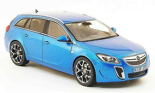 Opel Insignia OPC 1/43 Schuco sports tourer azul 2009 coche miniatura
