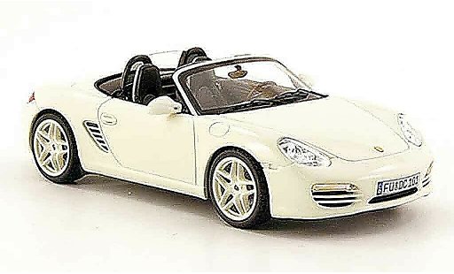 Porsche Boxster Base 1/43 Schuco (987) blanco coche miniatura