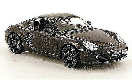 Porsche 718 S 1/43 Schuco negro coche miniatura
