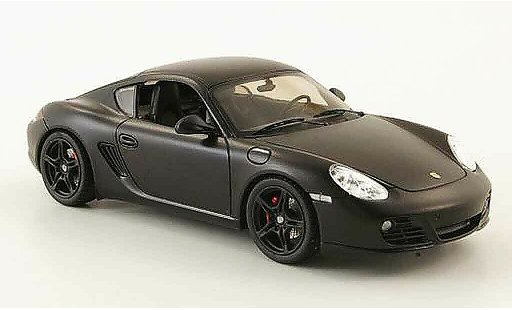 Porsche 718 S 1/43 Schuco matenegro concept black coche miniatura
