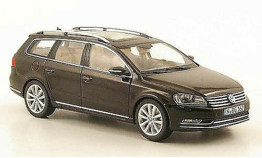 Volkswagen Passat B7 1/43 Schuco Variant negro 2010 coche miniatura