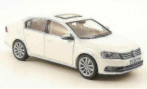 Volkswagen Passat B7 1/43 Schuco blanco 2011 coche miniatura