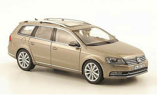 Volkswagen Passat B7 1/43 Schuco Variant beige 2010 coche miniatura