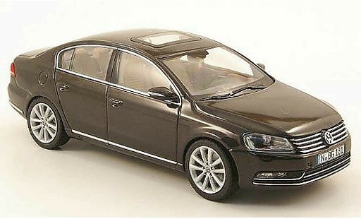 Volkswagen Passat B7 1/43 Schuco antracita 2011 coche miniatura