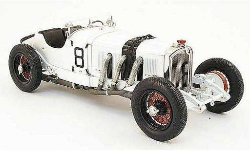 Mercedes SSK Base 1/18 CMC l no.8 r.caracciola gp Alemania 1931 coche miniatura