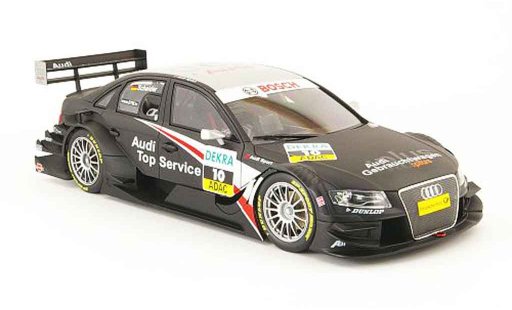 Audi A4 dtm 1/18 Welly no.10 t.scheider 2008 coche miniatura