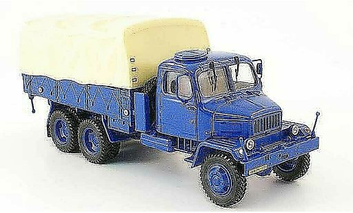 Praga V3S Pritsche 1/43 Abrex plataforma azul/beige coche miniatura