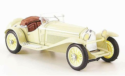 Alfa Romeo 1750 gs zagato 1/43 Brumm beige 1931 coche miniatura