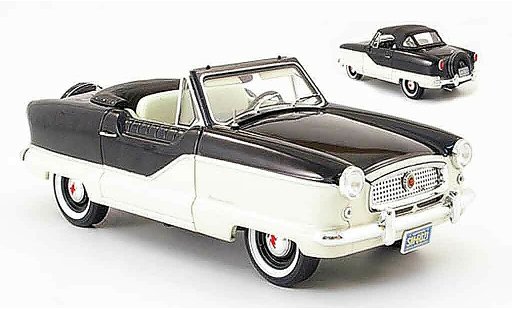 Metropolitan 1500 Convertible 1/18 Highway 61 convertible negro/blanco 1959 coche miniatura