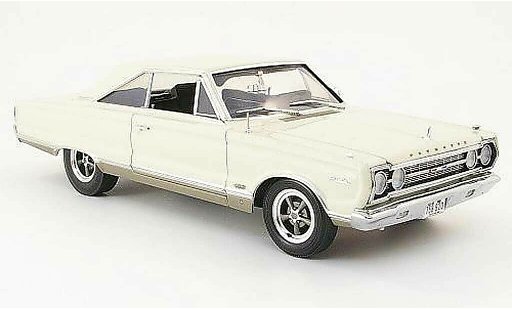 Plymouth Satellite 1967 1/18 Highway 61 beige coche miniatura
