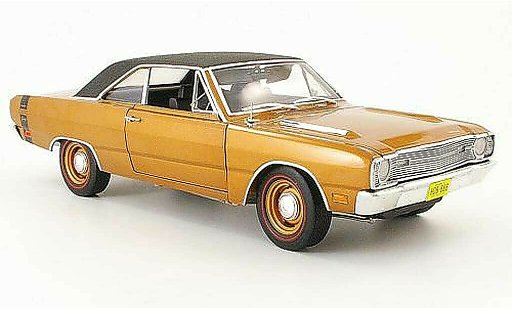 Dodge Dart 1969 1/18 Highway 61 340 swinger cobre/negro coche miniatura