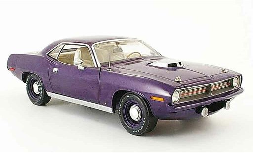Plymouth Cuda 1970 1/18 Fairfield Mint hemi flieder coche miniatura